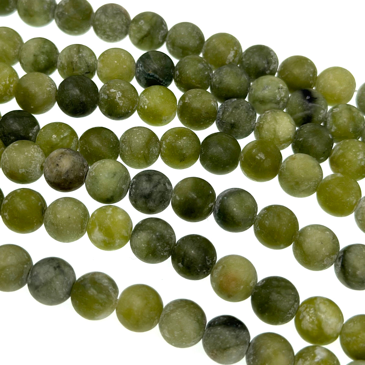 8mm - Taiwan Jade - Round - Frosted