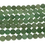 8mm - Green Aventurine - Round - Frosted